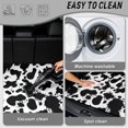 thumbnail image 5 of FOR U DESIGNS Cow Spot Dripping Print Trunk Cargo Liner for SUV Sedan Truck Non-Slip Trunk Mat All Weather Durable Rear Mat Universal Fit Cargo Protection, 5 of 7