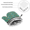 thumbnail image 6 of Fotbe Jungle Animals for 4Pcs Oven Mitts and Pot Holders, 500℉ Heat Resistant Oven Mitts , Non-Slip Silicone Surface Safe for Baking, Cooking, BBQ, 6 of 6