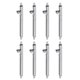 thumbnail image 1 of Uxcell 8pcs Pasadores de Resorte de Liberación Rápida de 15mm de Ancho y 1.5mm de Diámetro de Acero Inoxidable, 1 of 5
