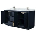 thumbnail image 3 of Wyndham Collection WCF111166DGBCMUNSMXX Icon 66" Free Standing Double Basin Vanity Set -, 3 of 7