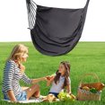 thumbnail image 4 of Boho Swing Silla Hamaca Multifuncional para Patio Trasero (gris), 4 of 9