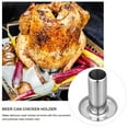 thumbnail image 2 of KAKOWELY Support de Canette de Bière Poulet Pratique Rôtissoire Outil Type B,5.2"X4.53"X4.53 Pouces, 2 of 5