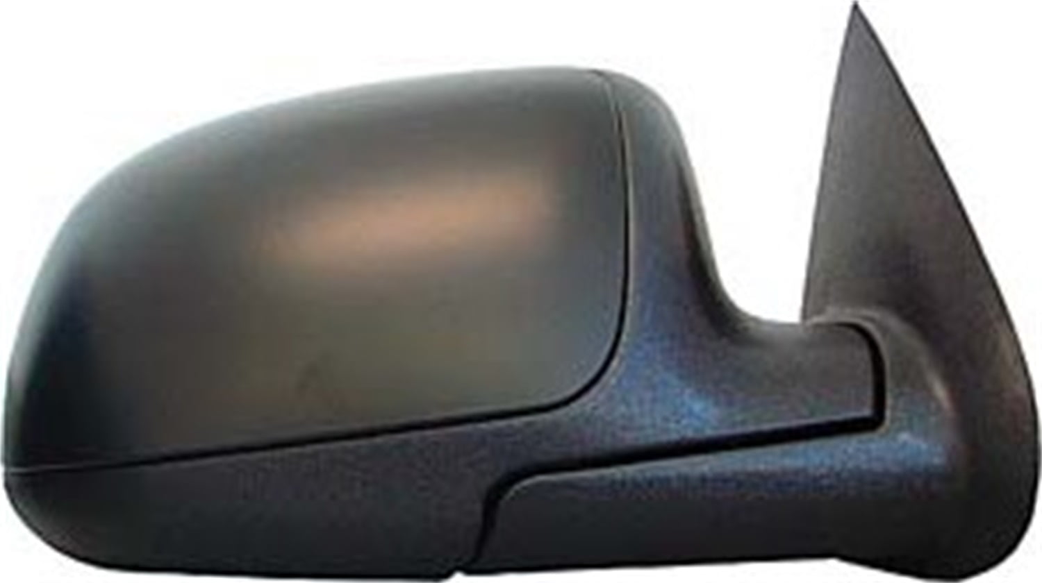 Original Style Replacement Mirror Chevrolet/GMC/Cadillac Passenger Side Manual Foldaway Non-Heated Black Cap
