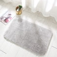 thumbnail image 1 of Alfombra Byikun para sala de estar, 40 x 60 cm, microfibra extra gruesa, suave y absorbente, ideal para baño., 1 of 5