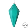 thumbnail image 3 of Vickerman 7" Teal Matte Lantern Christmas Ornament, 4 per Bag, 3 of 3