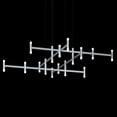 thumbnail image 3 of Sonneman 1791 Systema Staccato 28 Light 70" Wide Led Indoor Oversized Pendant - Silver, 3 of 5