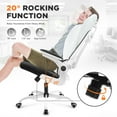 thumbnail image 5 of Luxvie Ergonomic Office Chair High Back Mesh Office Chair with Lumbar Support Pillow, Rocking Office Desk Chair with Adjustable Arms & Headrest, Comfortable Ergonomic Chair, Black, 5 of 10