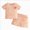 T64-Pink, variant on 18-24 Months Toddler Toddler Girl Outfits Short Sleeves T Shirt Tee Tops Shorts Cute Outfits Set for 0 6 12 18 24 M 1t 2t 3t 4t 5t 6t Pajamas & Dailywear Set Girls Pink Tracksuit