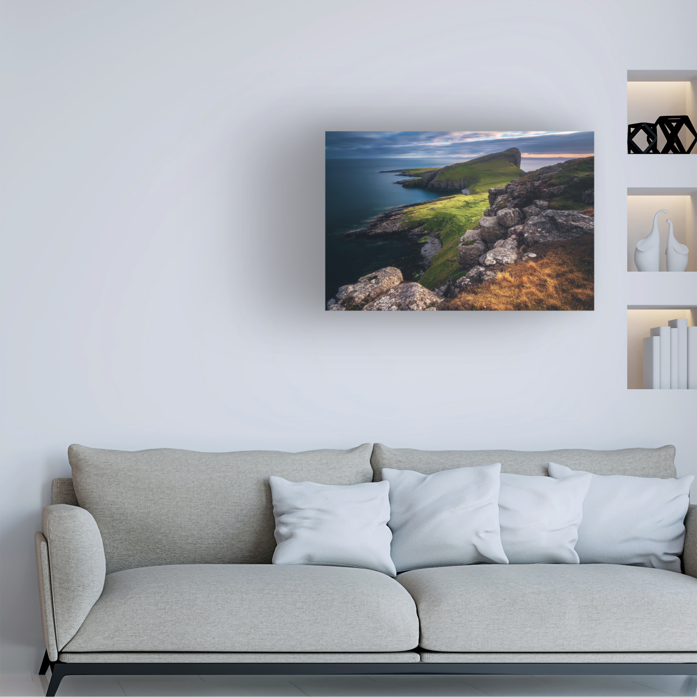 Jean Claude Castor 'Scotland - Neist Point' Canvas Art