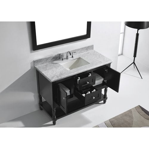 Virtu Usa Julianna 49 Single Bathroom Vanity Set With Mirror Com Virtu Usa Julianna 49 Single Bathroom, Single Bathroom Vanity Set With Mirror
