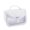 White, variant on Convenient Portable Fashion Lipstick Simple Transparent Earphone Korean Style Makeup Bag Cosmetic Bag Storage Bag WHITE