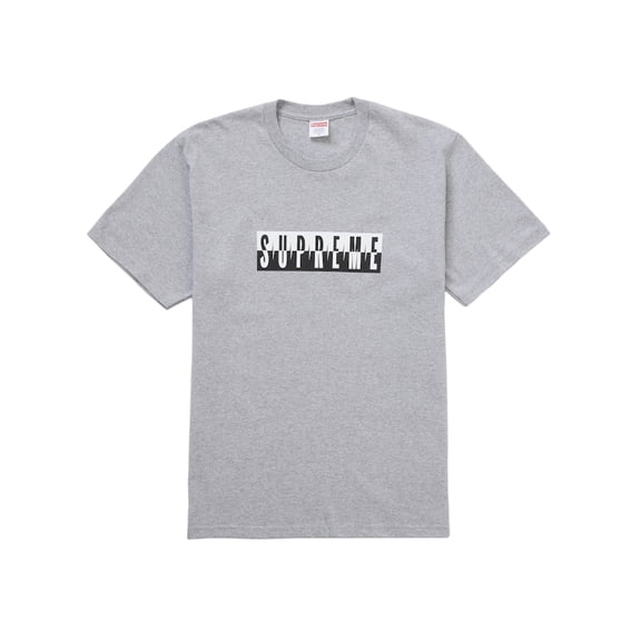 Supreme Men's Split Tee (FW25) Heather Grey, from StockX