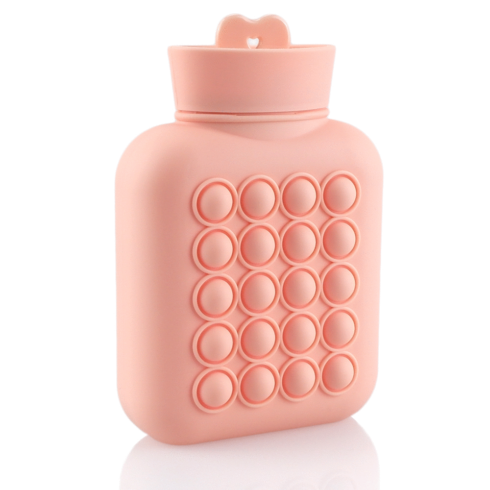 ZIMFANQI Hot Water Bottle Pop on It Fidget Toys Pop Its Simple Dimple