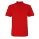thumbnail image 1 of Asquith & Fox - Polo liso de manga corta Hombre/Caballero (Rojo washed), 1 of 3