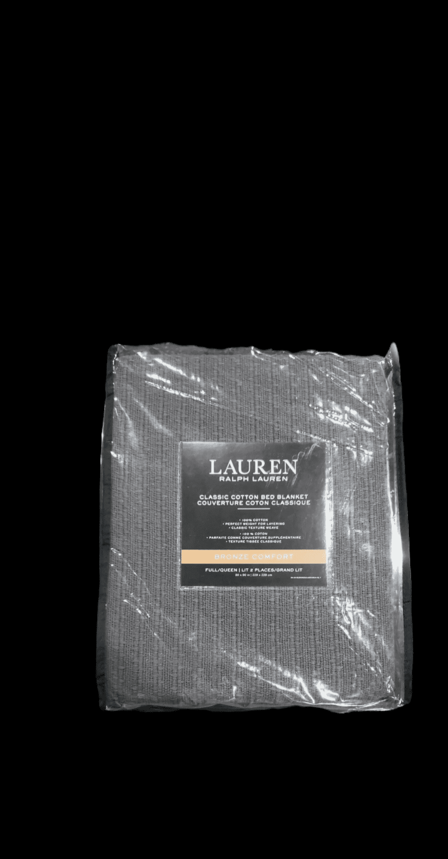 Ralph lauren bronze comfort blanket hotsell