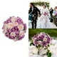 thumbnail image 1 of Flores artificiales Ramo de flores artificiales Fake Filigree Plastic Artificial White Rose Bridal Wedding Bouquet Home Garden Party Wedding Decoration ANMAO MXFZH2212100391, 1 of 2