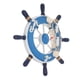 thumbnail image 2 of WORGEOUS Madera 23cm Playa Barco Barco Volante Red de pesca Decoración de la pared del hogar (Azul), 2 of 8