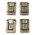 thumbnail image 1 of 4PCS Iron Antique Hasp Lock For Jewelry Box Suitcase Buckle Vintage Clip Buckle, 1 of 5