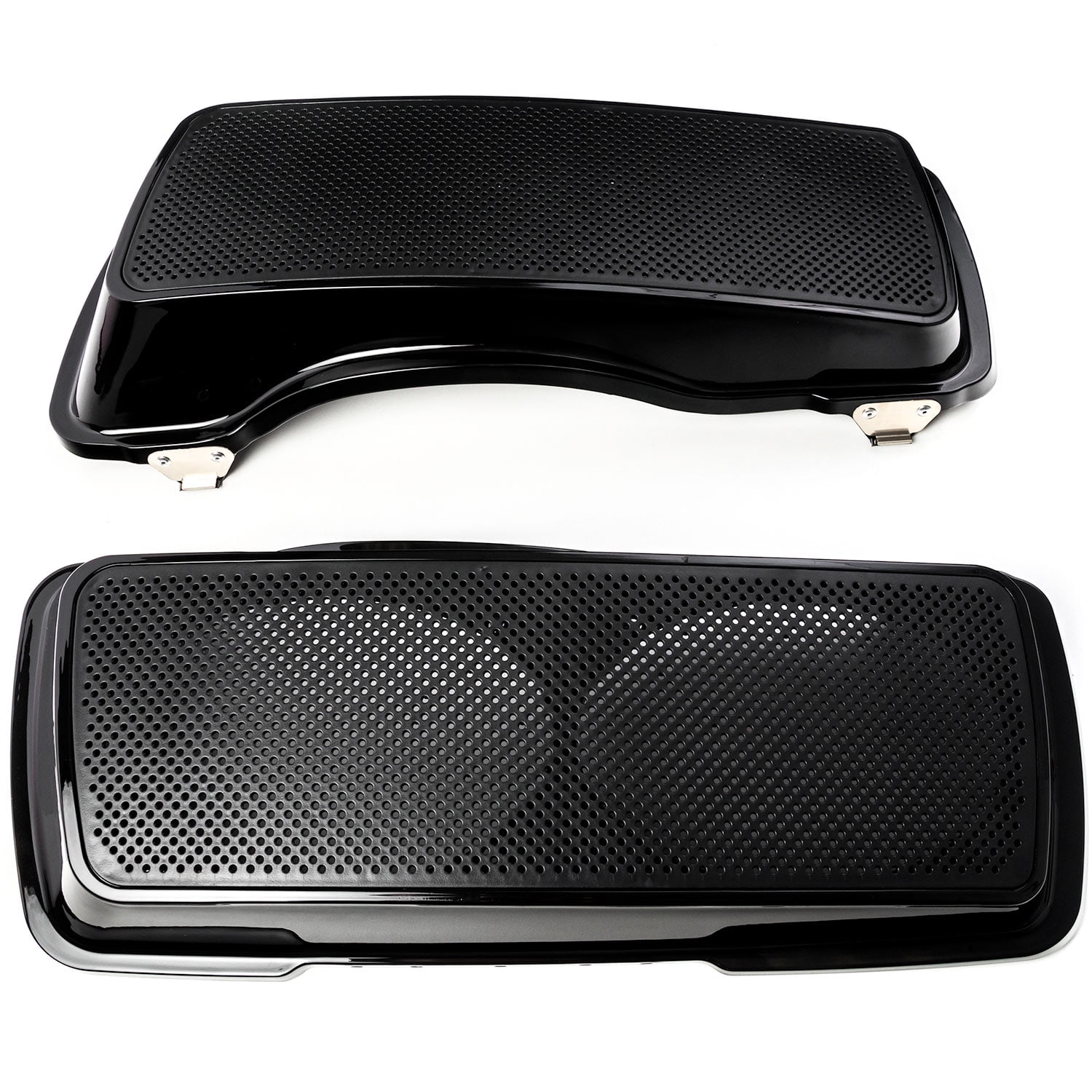 Krator Saddlebag Speaker Lids Dual 6x9 Speaker Grille Covers Compatible with 1993 2013 Harley Davidson Touring Models Road Glide Road King Ultra Classic Electra Glide Street Glide Walmart