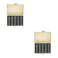 thumbnail image 1 of Billuyoard Caja de almacenamiento de monedas de para 50 piezas de monedas cápsulas de monedas estuche protector de pantalla Tipo 1 2Conjunto, 1 of 1