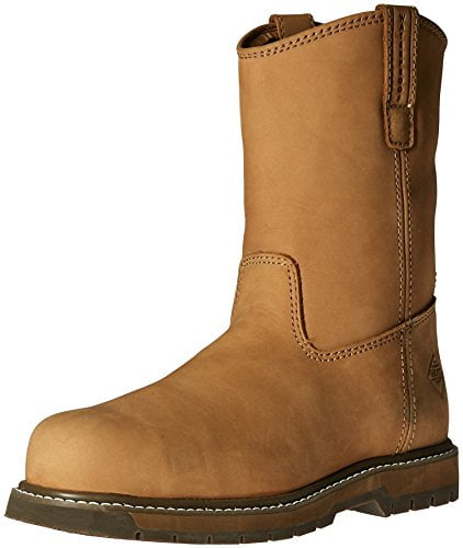 classic leather work boots