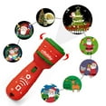 thumbnail image 5 of Christmas Education Toy Gift,Flashlight Christmas Projector Realistic Patterns Santa Patterns Bedtime Cognition Fun Torch (with Built-in Battery), 5 of 6