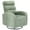 Green, variant on EDX 360°Swivel Nursery Chair, Comfy Chair for Bedroom, Rocking Chair with Thickened Seat Cushion, High Back Sofa Chairs for Living Room, Nursery Room and Reading Room, Green