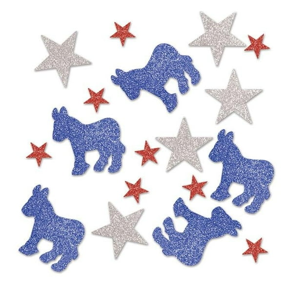 Democratic Deluxe Sparkle Confetti