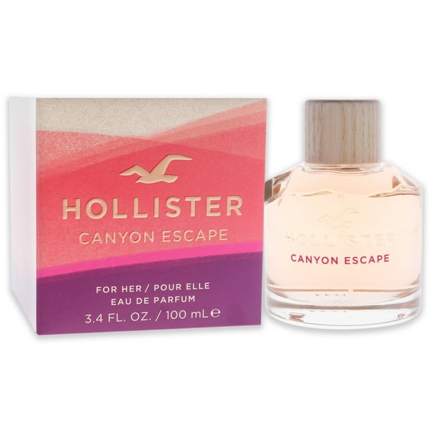 Canyon Escape de Hollister para mujer EDP en spray de 3 4 oz Hollister Hollister Perfume Spray EDP 3.4 oz Walmart en linea