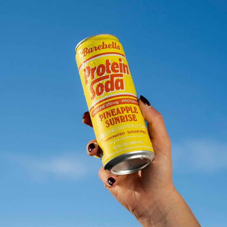 Barebells, Protein Soda Pineapple Sunrise, Sugar Free, 12 fl oz