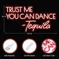 thumbnail image 3 of Letrero de neón Kavaas Trust Me You Can Dance - Tequila para bar, 3 of 7