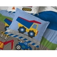 thumbnail image 2 of Sunny Side Up Construction Zone 4 Piece Toddler Size Bed Set, 2 of 5