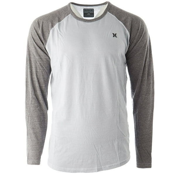 Hurley Hurley Yesterday Raglan Crew Long Sleeve Shirt Athletic Tee