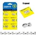 thumbnail image 4 of Conector de cadena 6 pares de eslabones de bicicleta MTB Road Bike Quick Master Links (11S), 4 of 6