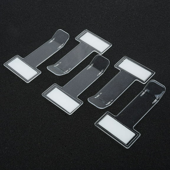 Securely Display Your Parking Permit, 5pcs Car Ticket Holder Clips, Reliable Sticker for Windscreen, Multi purpose Use