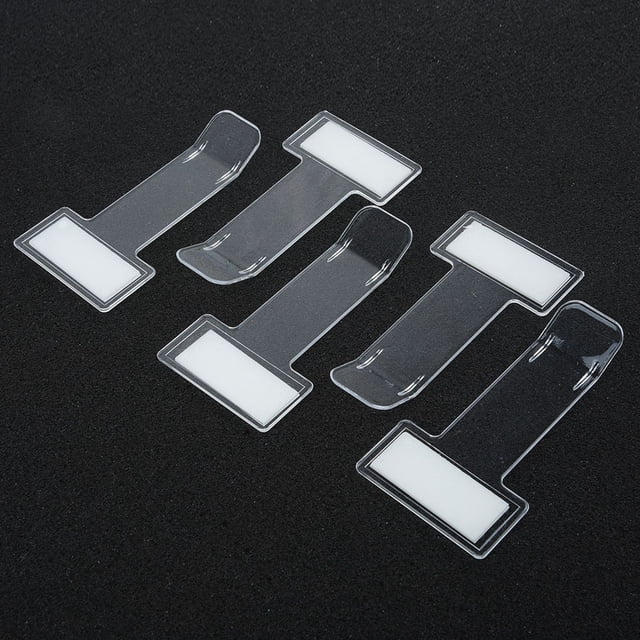 5Pcs Car Vehicle Accessory Parking Ticket Permit Card Ticket Holder Clip Sticker
