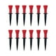 thumbnail image 5 of Naiovety 12 piezas de tees de golf, soporte de bolas de plástico, accesorios de práctica, rojo, 58 mm Rojo 58 mm 2piezas, 5 of 6