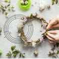 thumbnail image 3 of 2pcs Círculo de hierro Forma de alambre Anillos de corona de alambre Floral Wreath Frames for Christmas Wreath Diy, 3 of 7