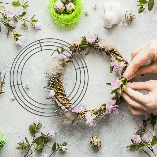 Flower store wreath ring