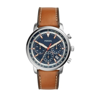 Fossil Men's Bowman Chronograph Luggage Leather Watch FS5602