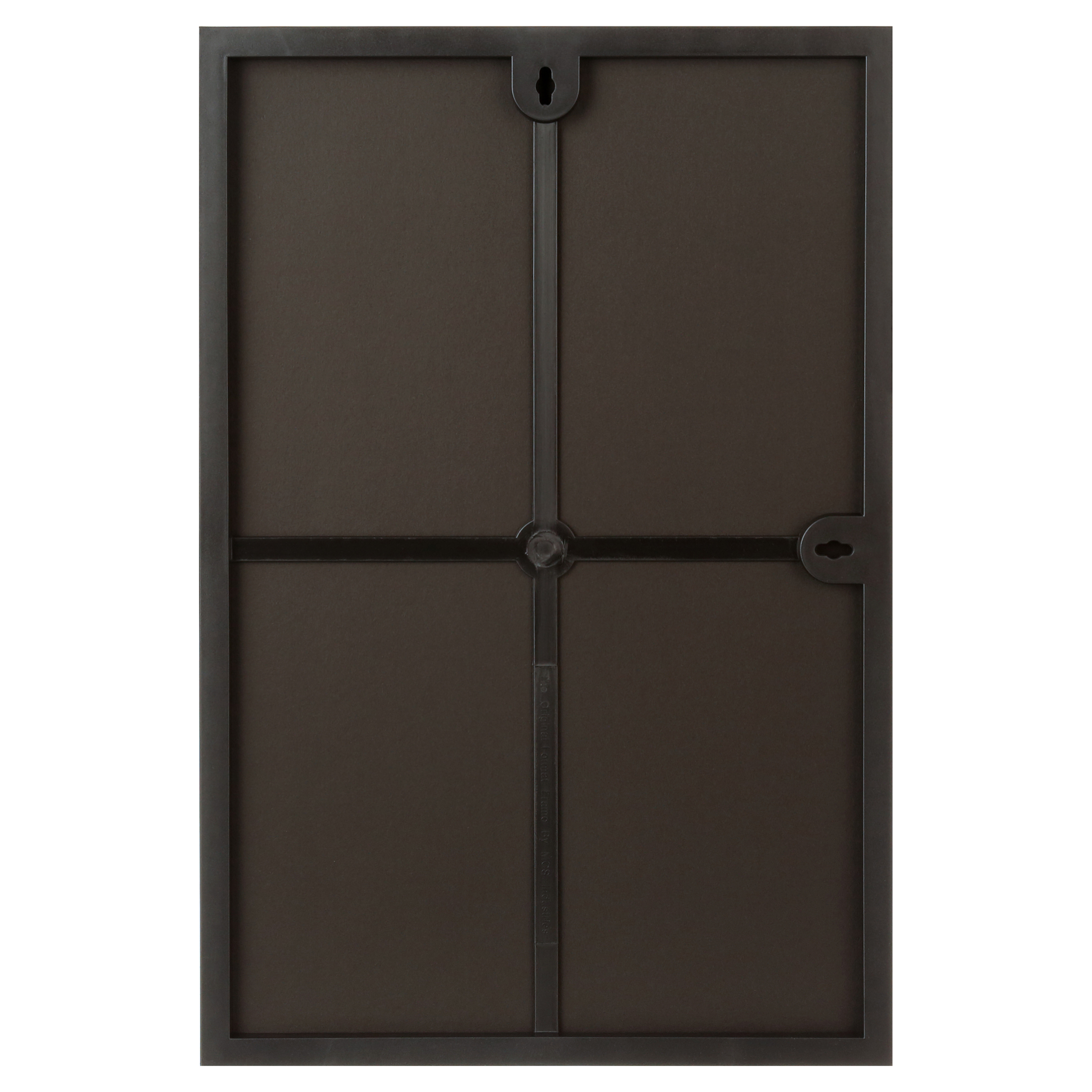 12x18 Front Loading Wall Picture Frame – Black – Slim Profile