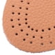 thumbnail image 3 of Medias plantillas. Cómodas inserciones de cuero y látex. Plantilla delantera acolchada. Diseño con orificios para amortiguación. Talla S (como se muestra)., 3 of 8