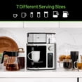 thumbnail image 2 of Braun MultiServe Plus 10- Cup Pod Free Drip Coffee Maker, 7 Brew Sizes/Hot & Cold Brew & Hot Water for Tea, KF9370SI, 2 of 5