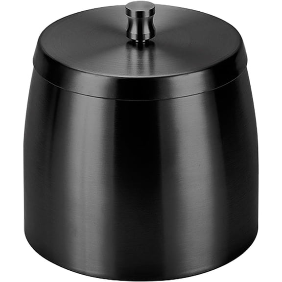 Outdoor Ashtray with Lid Smokeless Stainless Steel Ash Trays Covered Windproof Smell Proof Ashtrays for Outside Patio Home Odorless Office Tabletop