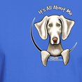 thumbnail image 3 of CafePress - Weimaraner IAAM Pocket Dark T Shirt - Men's Classic Graphic Cotton T-Shirt, 3 of 4