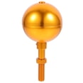 thumbnail image 1 of 1Pc Golden Flag Pole Ball Practical Flag Pole Topper Useful Flag Pole Accessory, 1 of 9