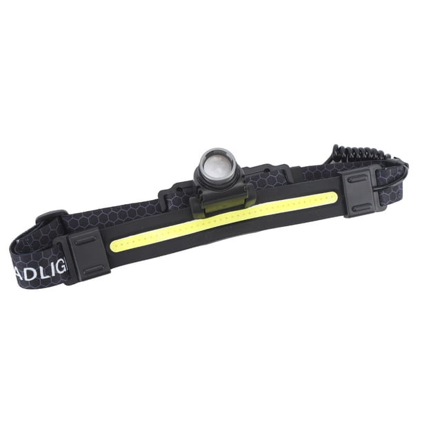 Linterna frontal LED Bling Bling recargable impermeable ultrabrillante con detección de luz