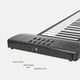 thumbnail image 5 of Instrumento de Teclado Digital TFixol 61 Teclas Blanco y Negro, 5 of 8