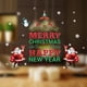 thumbnail image 1 of DIY Navidad De Pared De Cristal De Ventana Calcomanías Del Murales año Decoraciones De Navidad Para Tie F Soledad Adhesivo de pared navideño, 1 of 10