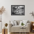 thumbnail image 4 of Historic Framed Print, [Ivy Olson, Cleveland AL, at National Park, Washington, D.C. (baseball)], 17-7/8" x 21-7/8", 4 of 9